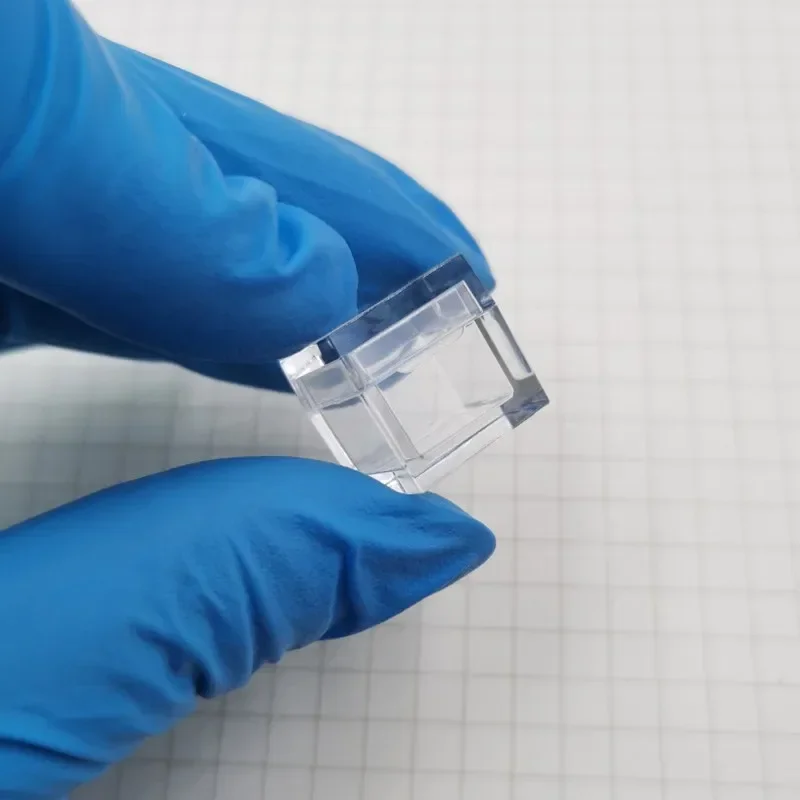 1PC 10mm Cube Acrylic Box High Transparent Metal Element Cube Acrylic Display Box