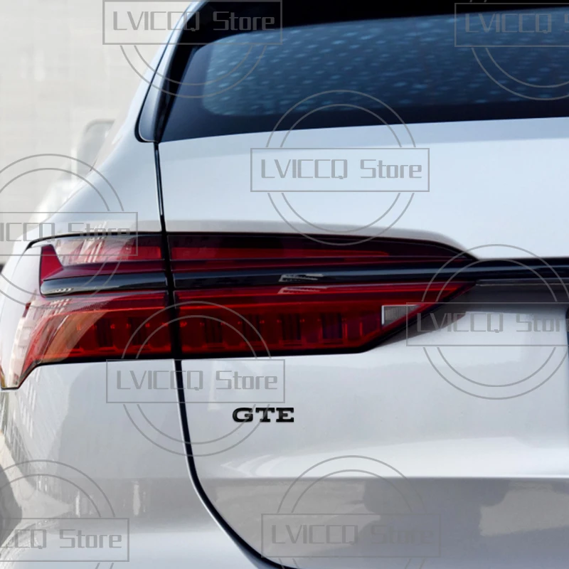 شعار السيارة ثلاثية الأبعاد المعدنية GTD GTE شارة شعار الجسم الشارات ملصق للجولف 3 4 5 6 7 R32 R34 R35 R36 بولو توران باسات شيروكو
