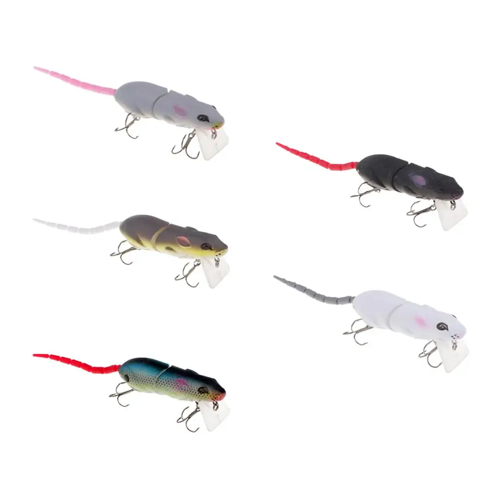 

Реалистичная приманка-крысишка для рыбалки, резиновая, искусственная, для хищной рыбы: окуня, форели, карпа. Снасти для рыбалки.