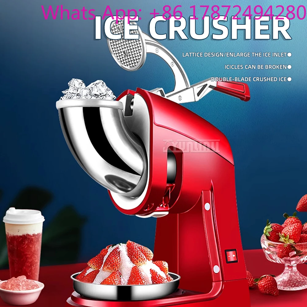 Commercial Milk Tea Shop Ice Crusher Smoothie Machine Shaved Ice Machine Blender