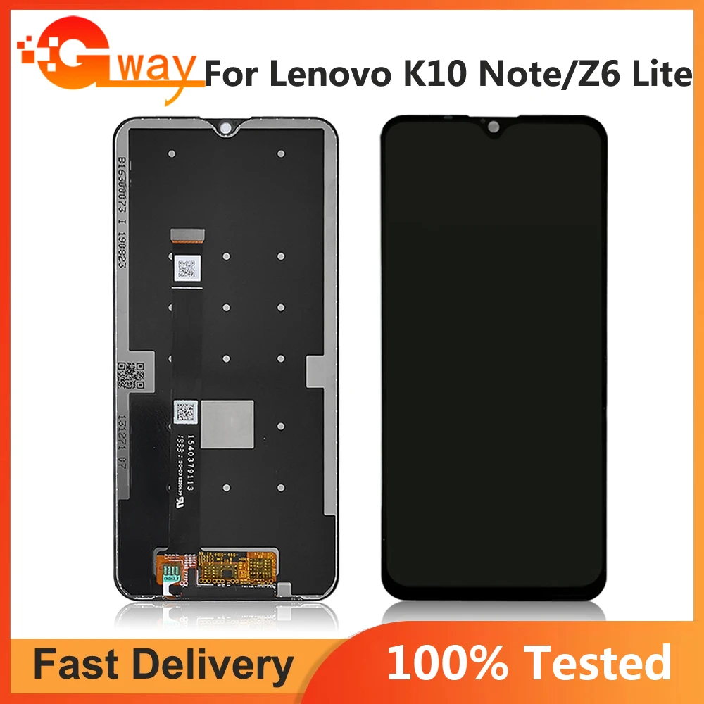 For Lenovo Z6lite Z6 Lite L38111 LCD Display Touch Screen Digitizer Assembly Repair Parts Replacement Z6 Youth LCD Sensor Parts