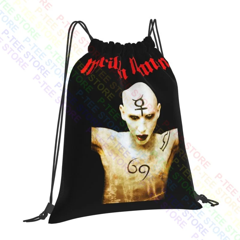 Marilyn Manson 03 Drawstring Bags Gym Bag School New Style Eco Friendly Riding Backpack