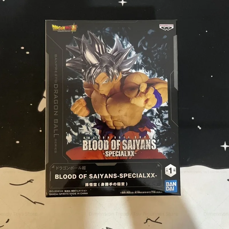 Bandai In Voorraad BANPRESTO Dragon Ball Z BLOED VAN SAIYANS Speciale XX Son Goku PVC Anime Action Figure Model Speelgoed Collectible DT