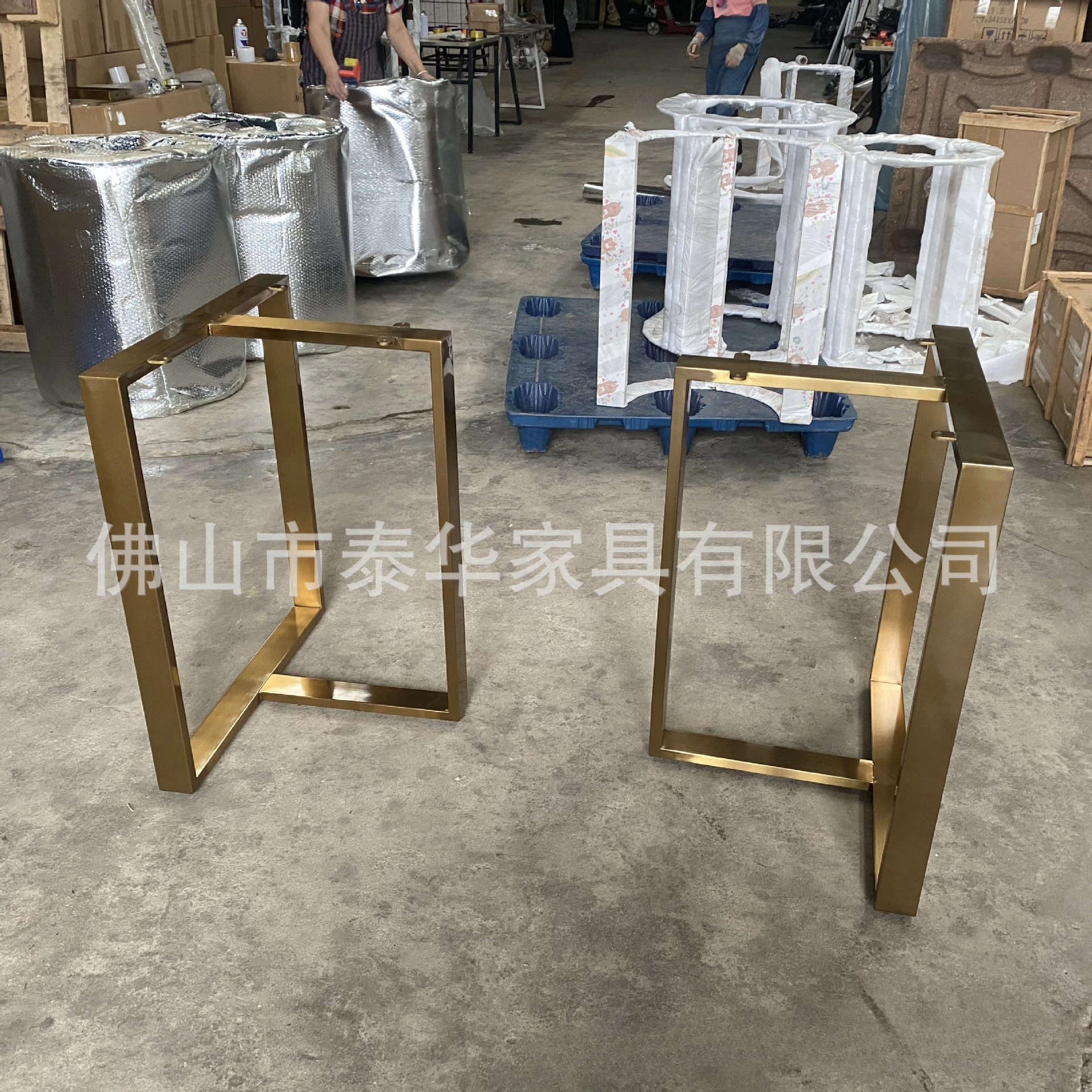 Stainless steel conference  desk feet legs  frame,workbench frame, hardware table legs wholesale