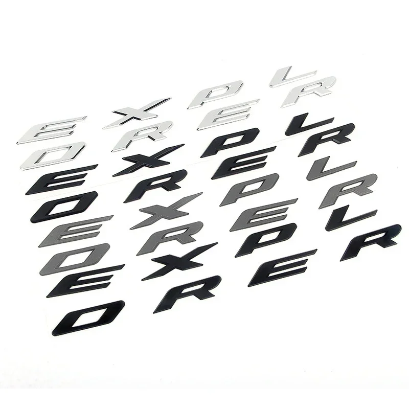 

3D-эмблема ABS Black Explorer на капот для Ford Explorer 4-го, 5-го, 6-го поколений, аксессуары для автостайлинга