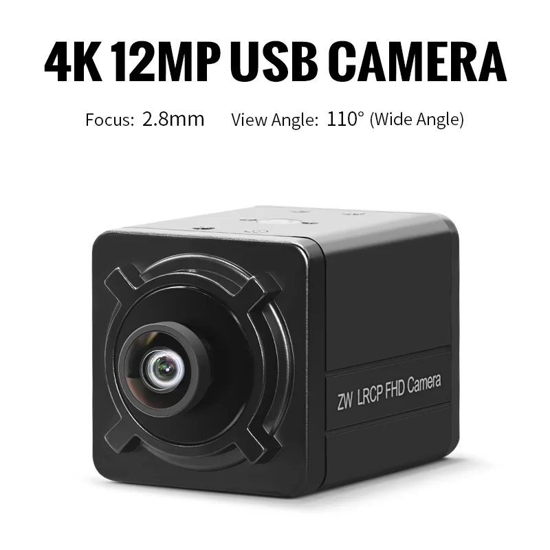 14209 5600 imx577 12MP 2.8mm 110degree Wide Angle distortionless 3840x2880 CMOS I/2.3 inch Full HD USB Industrial camera 4K