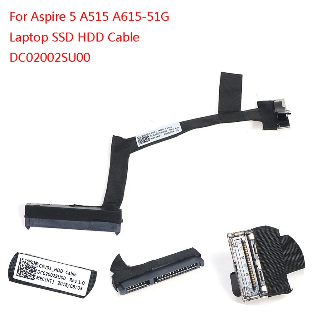 DC02002SU00 50.GP4N2.004 For Acer Aspire 5 A515 A515-51G A615 A615-51G-536X C5V01 N17C4 SATA SSD HDD Cable Hard Drive Connector