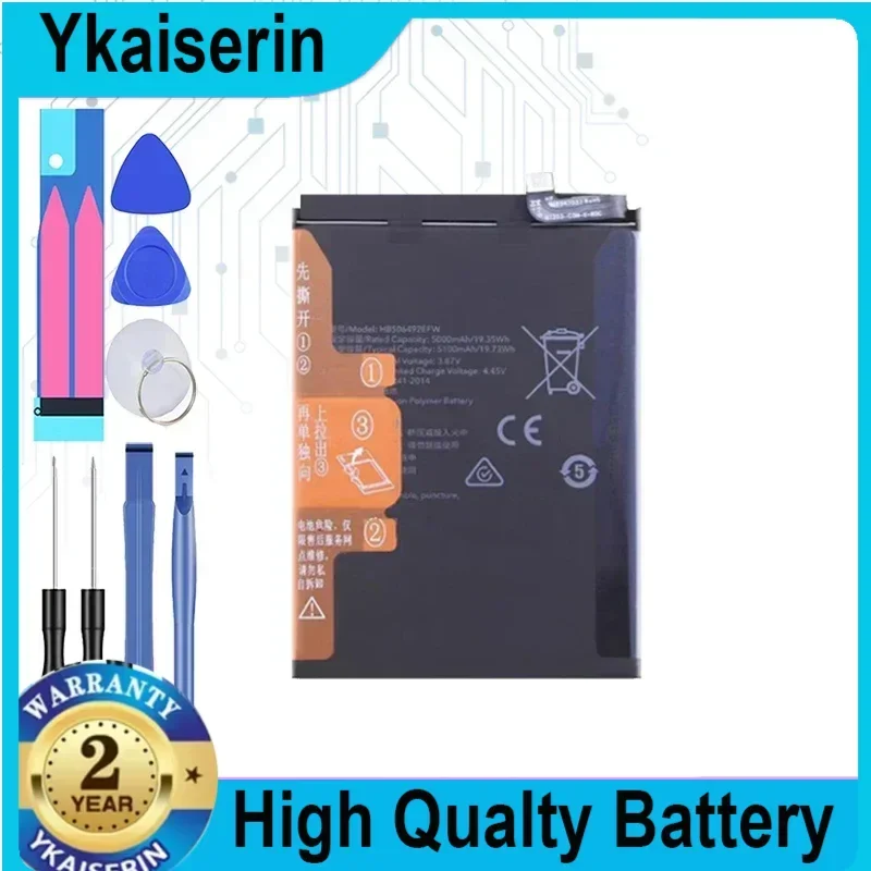 5100mAh HB506492EFW New High Quality Battery for Huawei Honor X40 RMO-AN00 Mobile Phone Batteries Warranty + Track NO