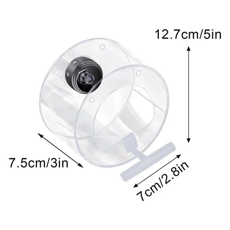 -A41U Smart Bird Feeder With Camera, Bird Watching Camera Wirelessly Automatically Captures Bird Video And Motion Detection