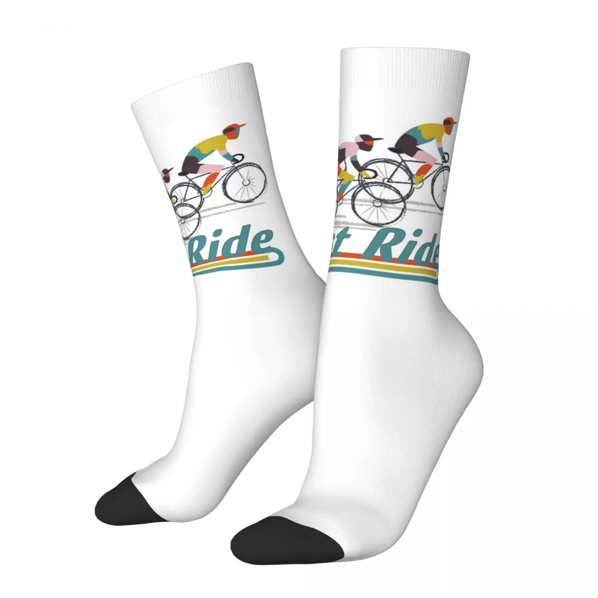 

Ride To Win Socks Harajuku Super Soft Stockings All Season Long Socks Accessories for Unisex Gifts