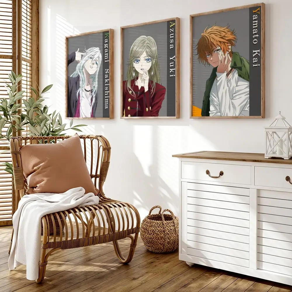 Anime P-Project Scard Poster Wall Stickers HD Painting Self Adhesive Art Decals for Bedroom Living Room Home Decor