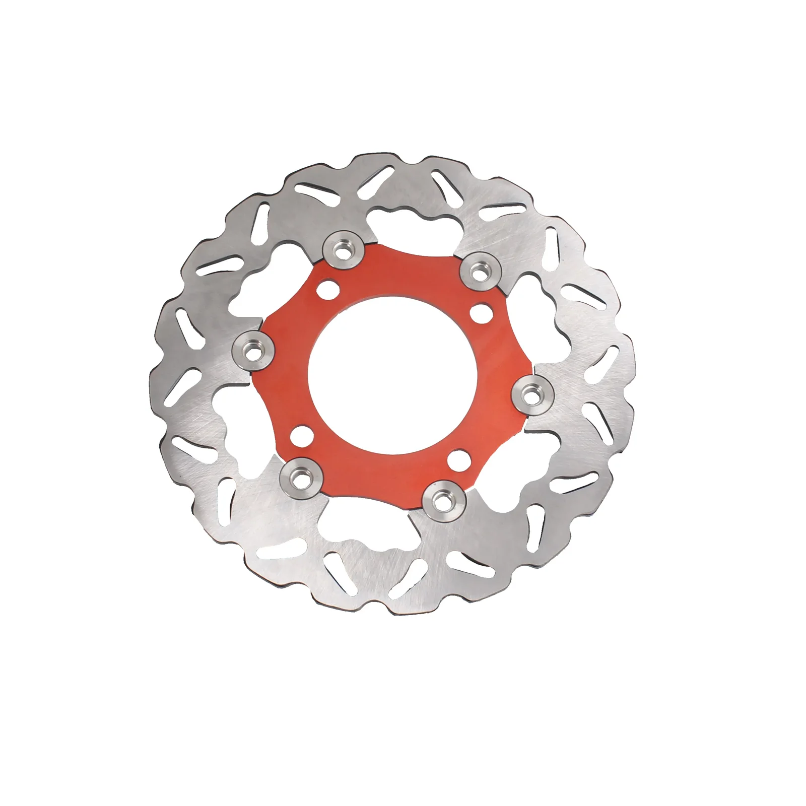 

220mm 4-Hole CNC Brake Disc Aluminum Alloy Floating Disc for Apollo Honda Yamaha CRF50 110 125cc 140cc 150cc SSR Pit Dirt Bike