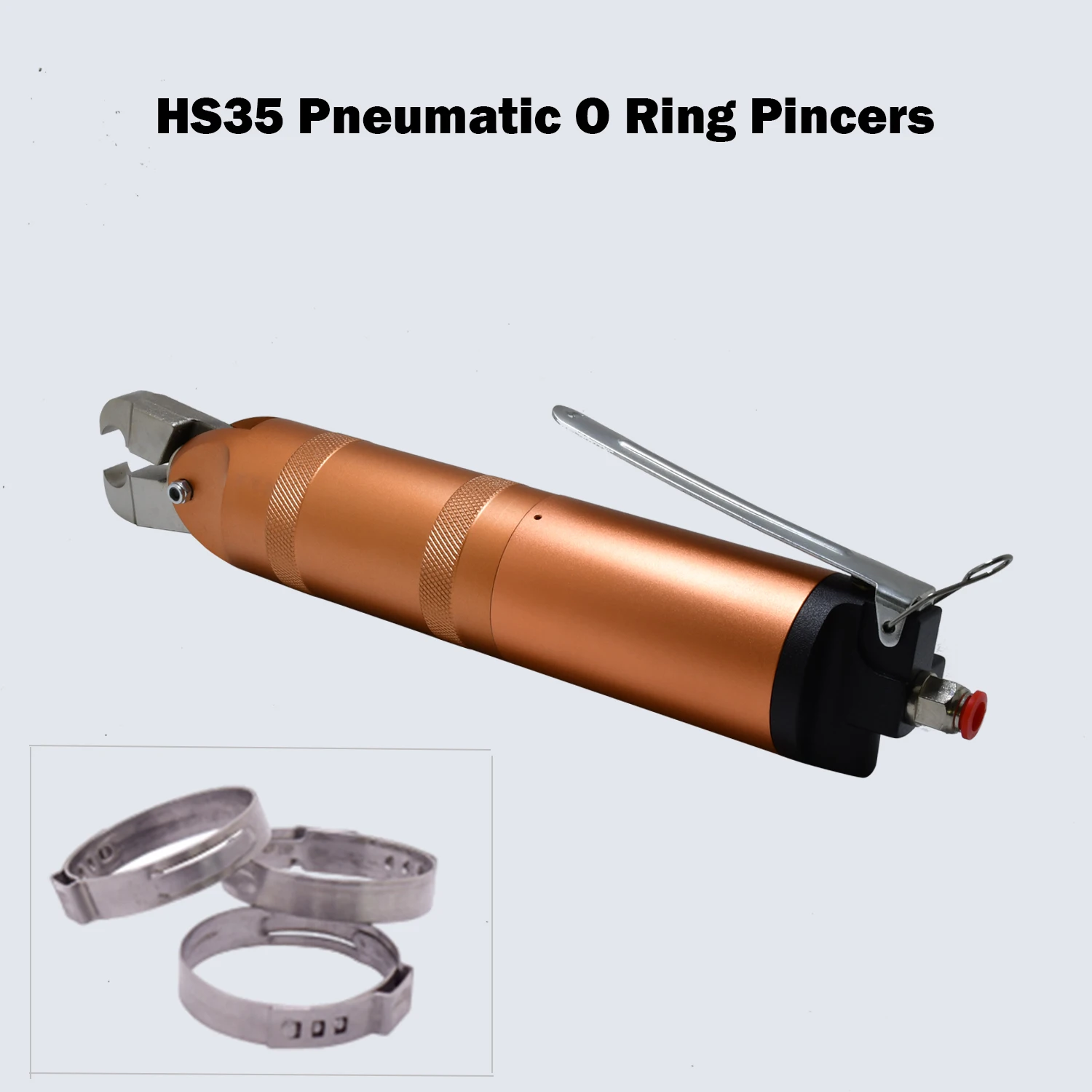 HS35 Pneumatic Ear O Clip Pliers Clamping Air Hose Pincers Tool CV Boot Coolant Air Hydraulic Hose Pincers