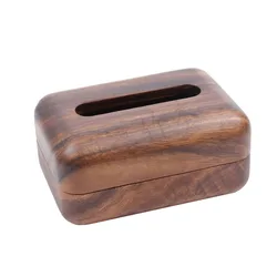 Wooden Tissue Box Home Decor Daily Use Vintage Style