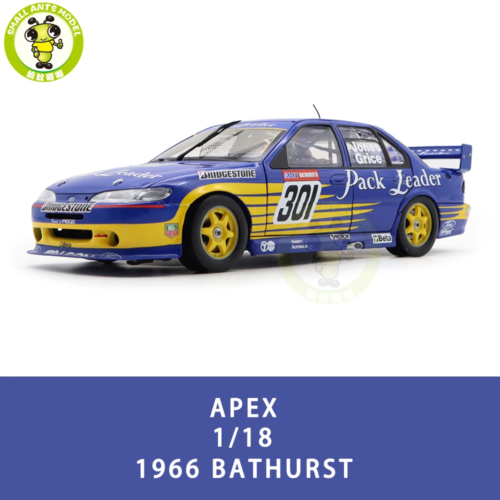 1/18 APEX PACK LEADER 1996 BATHURST POLE POSTION Diecast Model Toy Car Gifts For Father Friends