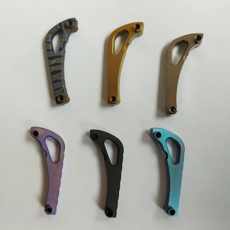 CNC Titanium Made 6 Colors Knife Integrated Backspacer Back Spacer With Axle for Benchmade Bugout 535 Knives Spine Keel Liners