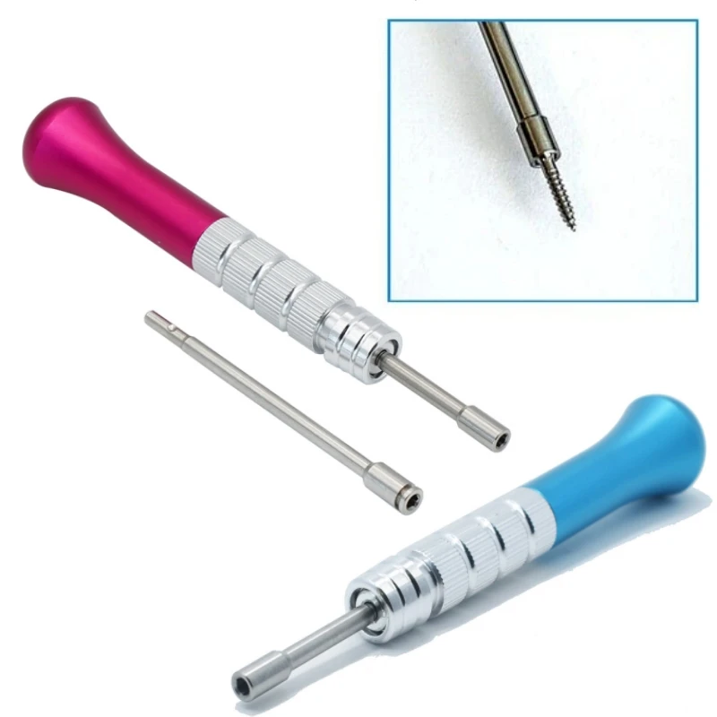 

Dental Orthodontic Screwdriver Handle Self-Drilling Mini Implant Screw Keys Anchors Wrench Dentistry Tools