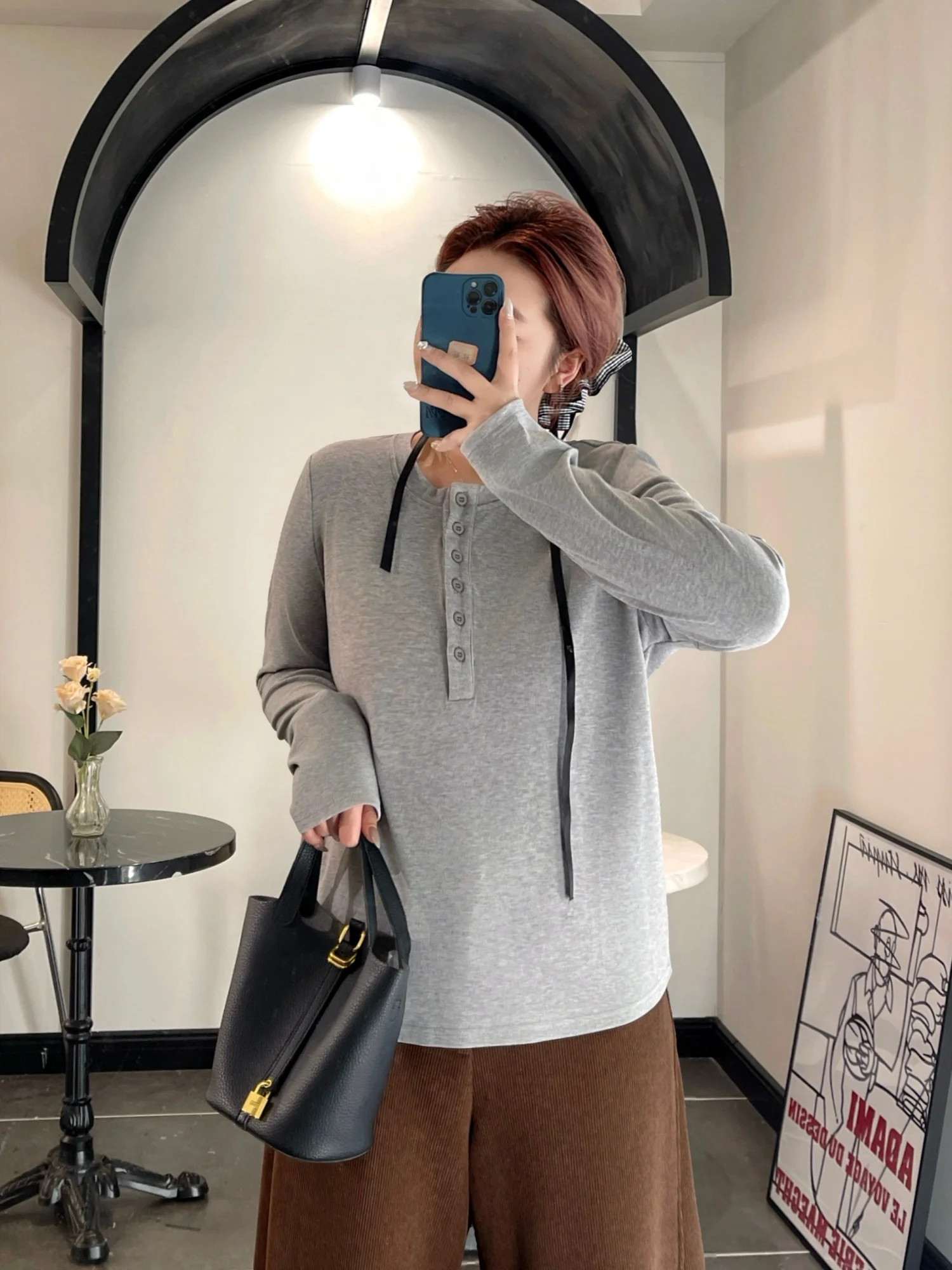 

Женская футболка больших размеров с круглым вырезом, длинная, утягивающая, модная, повседневная, базовая, плотная, в стиле для старших и младших сестер, для работы и отдыха