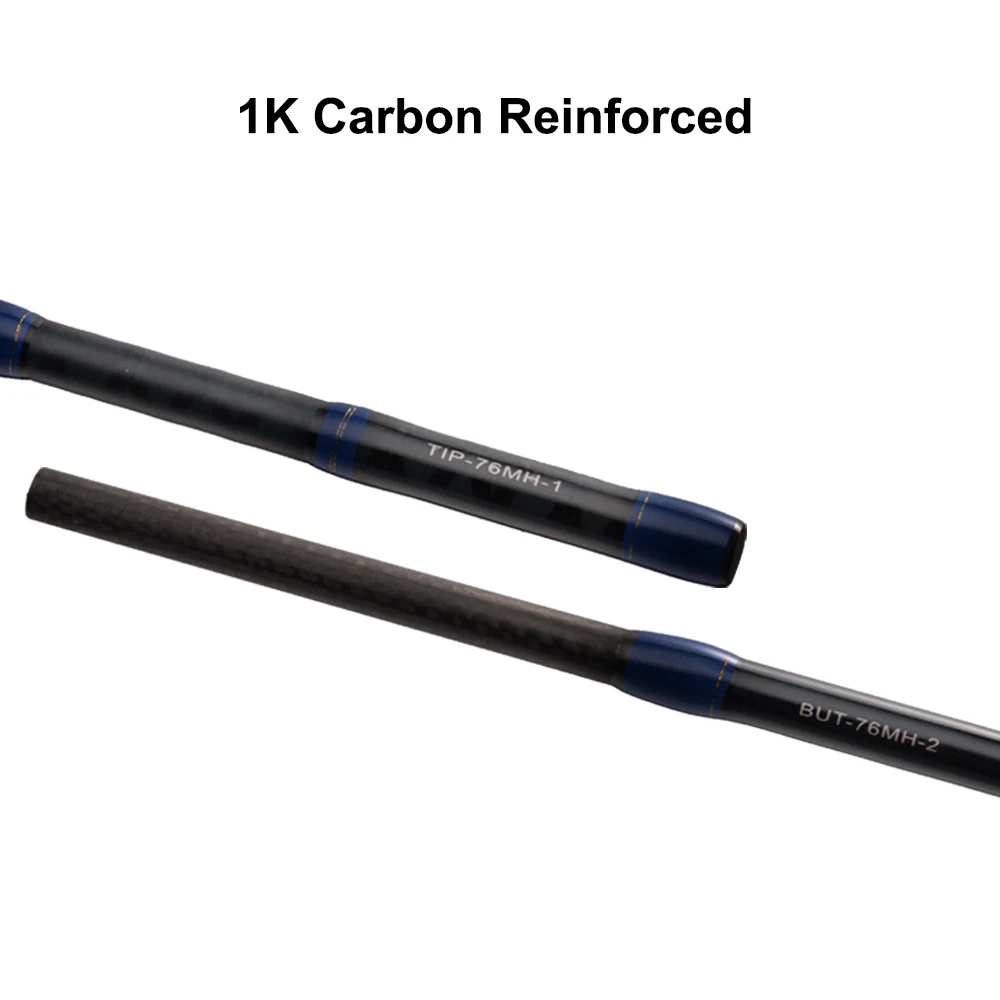 PURELURE DANCE S822H ML H Spinning Rod For Bass High Carbon Long