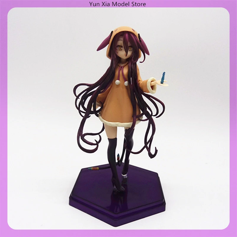 

18cm No Game No Life Zero Shuvi Doura Ex Machina Anime Girl Figure Model Statue Collection Desktop Decoration Ornament Toys Gift