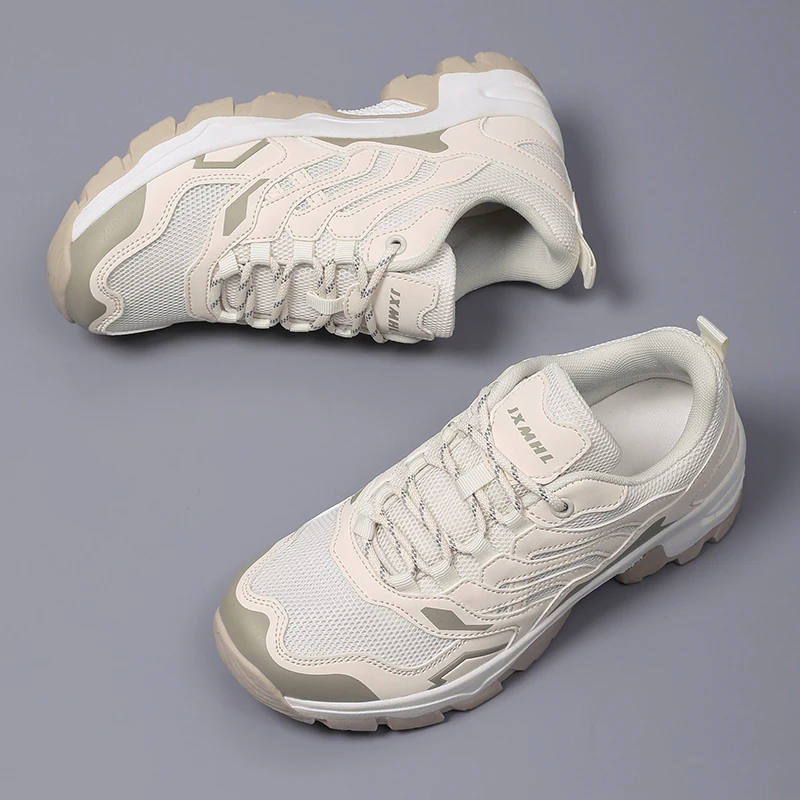 

Mens Hiking Shoes Lace Up Hiking Hunting Sneakers High Quality Rubber Sole Hiking Shoes Durable Outdoors