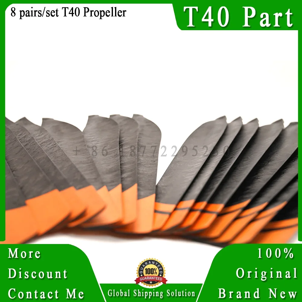 8 pairs/set Agras T40 Propeller L-CW L-CCW U-CW U-CCW Kits Brand New Original for Dji T40 Drone Repair Replacement