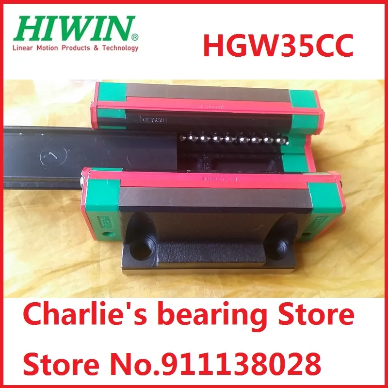 1pc 100% brand new original genuine Hiwin brand linear guide block HGW35CC