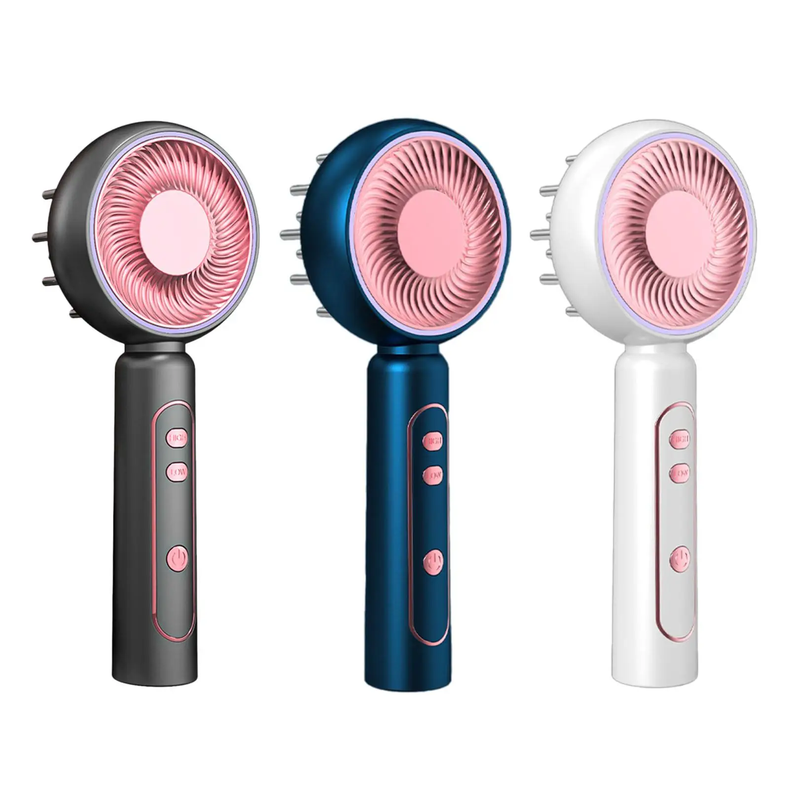 

Electric Scalp Massage Comb 3 Levels of Vibration Massage 4 Modes Portable Massager Scalp Massaging Brush for Head Hair Scalp