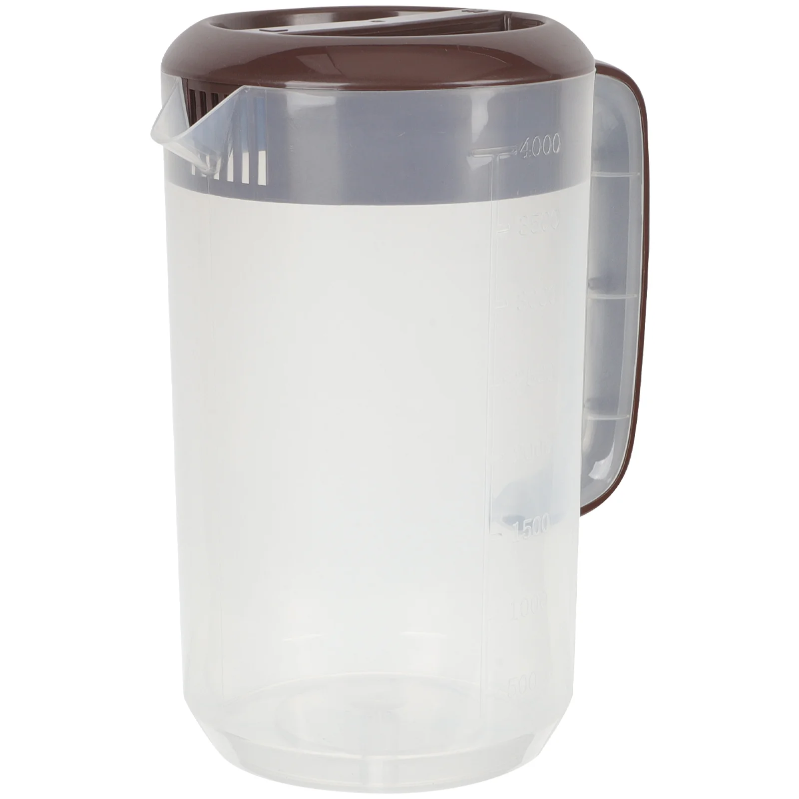 

Water Pitcher With Lid Large Capacity Cold Beverage Container For Home Party Juice Ice Tea Storage Plastic Drink Jug