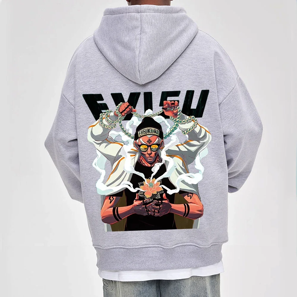 2024 Fashion hoodie evisu painting pattern hoodie series printing trend pure cotton hoodie large men and women couples hoodie