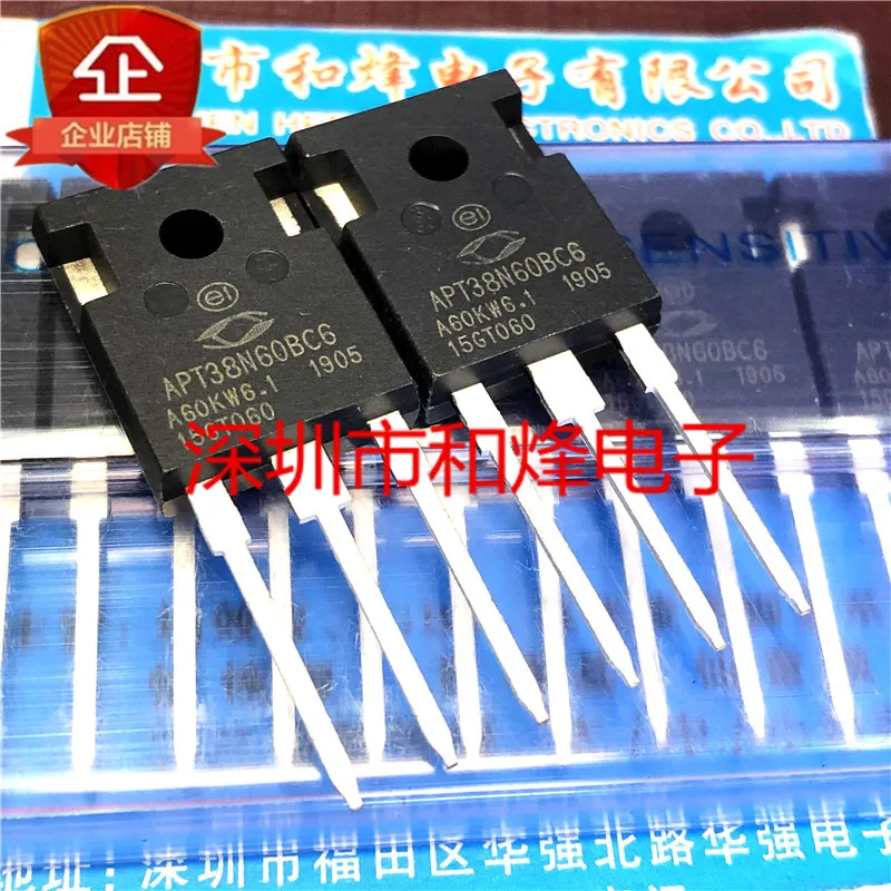 5PCS-10PCS APT38N60BC6 TO-247 600V 38A Baru dan Asli Tersedia