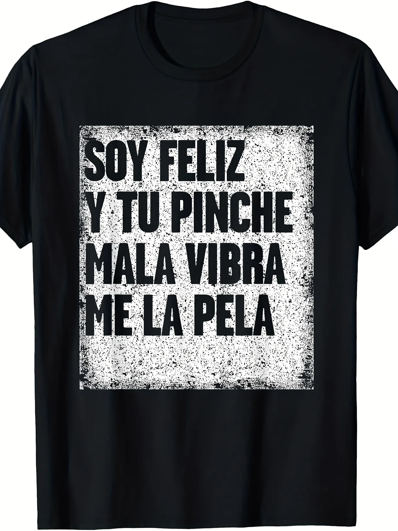 Mexican-style Fun T-shirt (Inspirational Slogan Style) - Suitable for both men and women in summer 2025