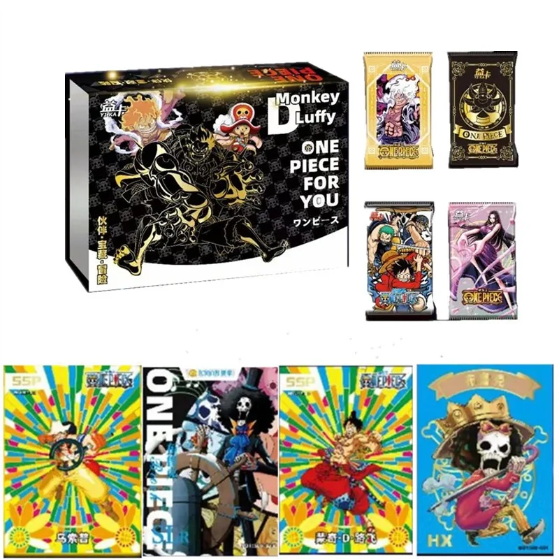 Collezione One Piece YIKA Carte originali Booster Classic SSP ZR Giochi da tavolo Giochi da tavolo per bambini Giocattoli da tavolo Regali