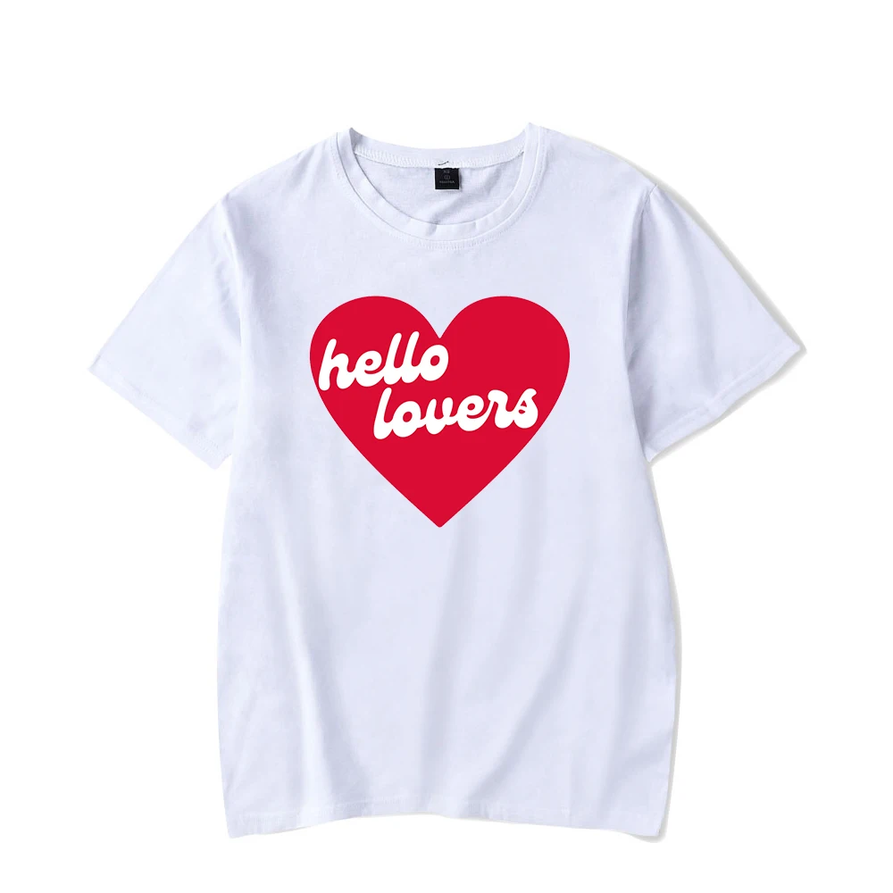 2026 Niall Horan Hello Lovers T-shirt Crewneck Short Sleeve Tee Men Women's Tshirt Hip Hop Fashion Clothes
