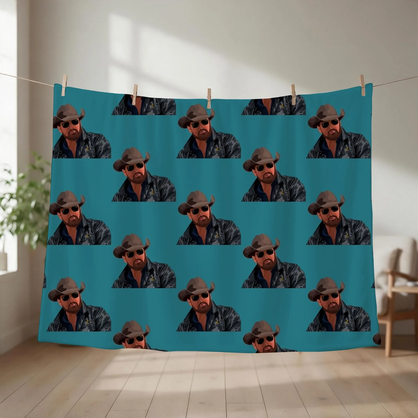 Rip - Yellowstone Throw Blanket Large Retros Nap Hairy Blankets