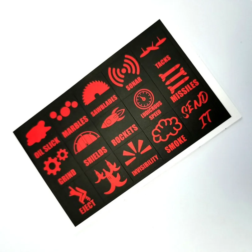 

Button Decals Self-Adhesive Car Interior Stickers