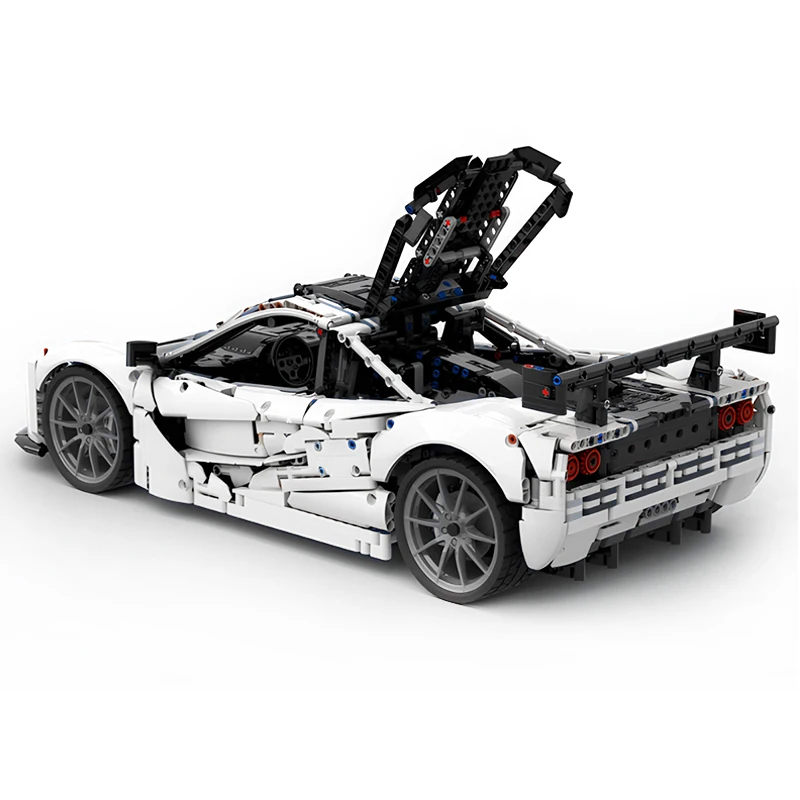 High-quality MOC 202525 High-Tech Speed Sprots Vechiel 42172 F1 GTR 1:8 Model Building Blocks DIY Puzzle Toys Brithday Gifts Boy