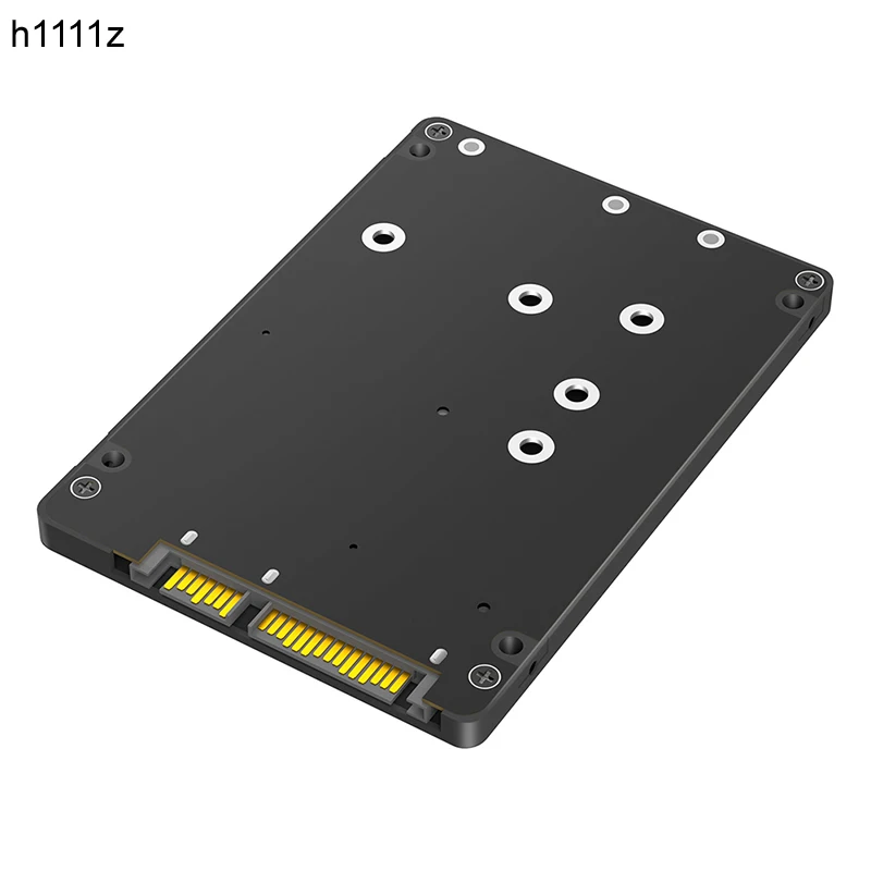 

Переходная плата адаптера M.2/mSATA — SATA 3.0 с пластиковым корпусом, поддержка 2230 2242 2260 B Key NGFF M2 SATA Protocol SSD mSATA SSD