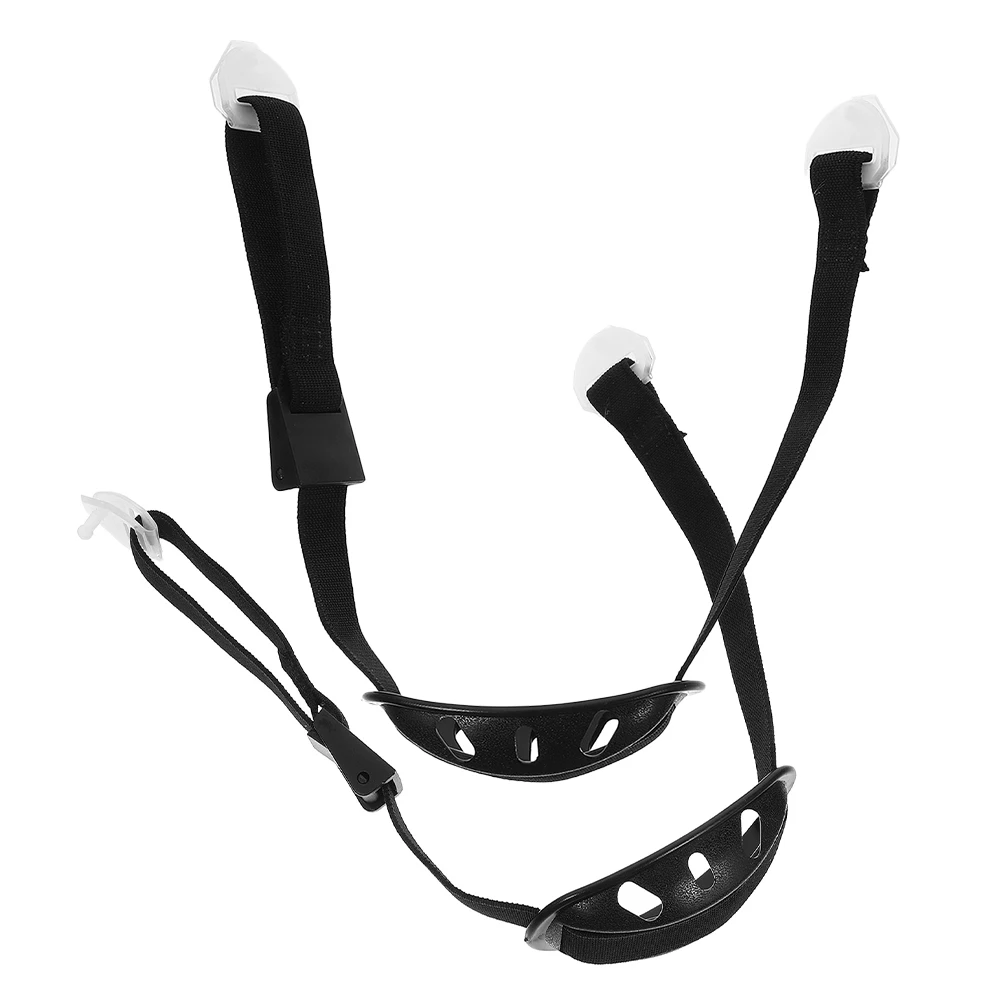 

2pcs Safety Chin Strap Adjustable Y-Shaped Buckle Hard Hat Replacement Construction Accessory Protection