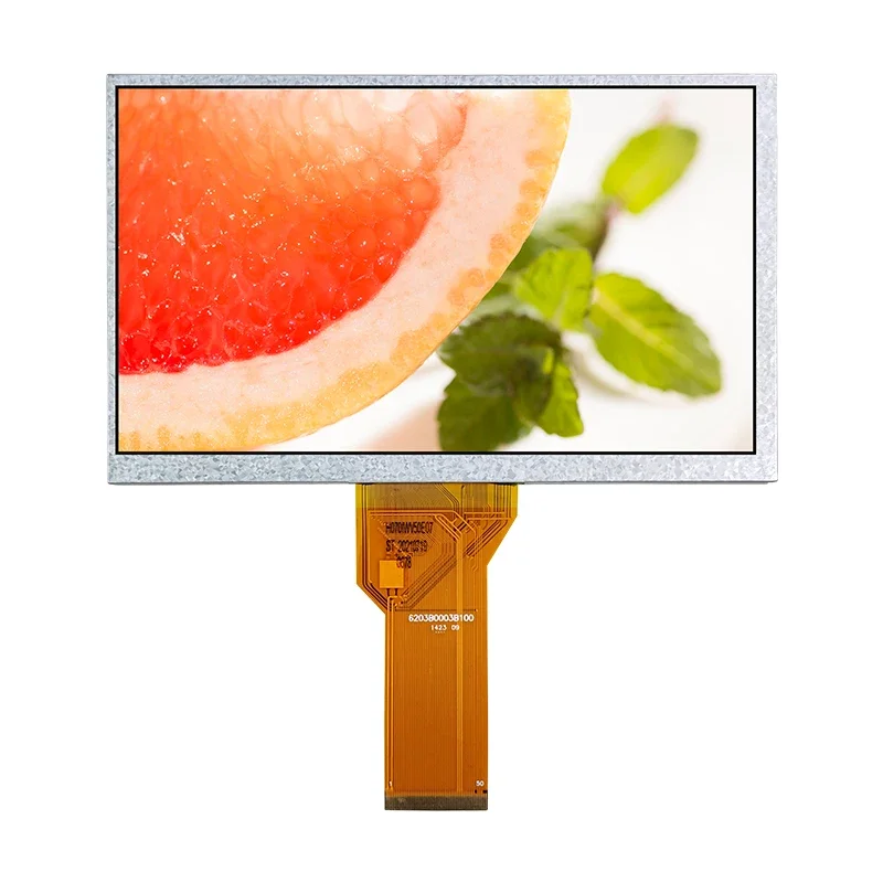 

7-дюймовый IPS LCD-экран, читаемый при солнечном свете, высокая яркость, 800*480 TFT LCD с емкостным сенсорным экраном