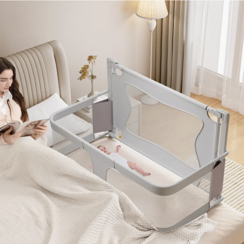 

Перила для детской кроватки, небольшая складная кровать с защитой от давления, детская кроватка, кровать на кроватку, переносные защитные перила