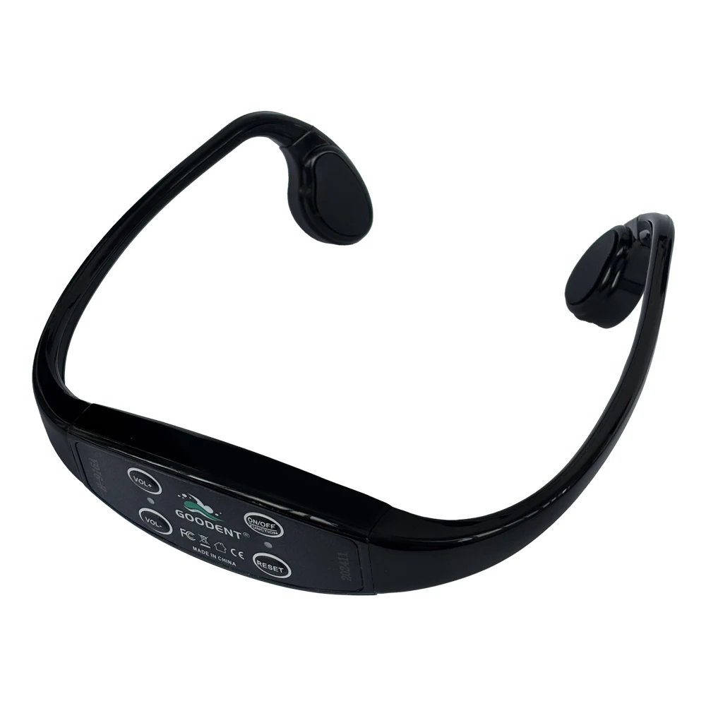 SwimTalk H916A Long Range Bone Conduction Headphone 1000m Range 7 Channels Yellow Or Black Color With LED Battery Indicator