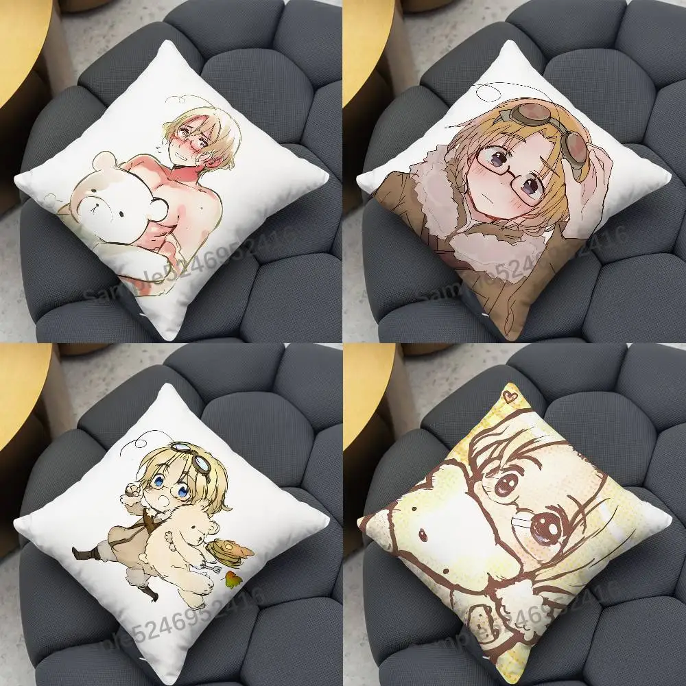 Matthew H-Hetalia-es APH Pillow Case Cover Square for Decorative Cushion Bed Couch Sofa Classic Style Machine Washable