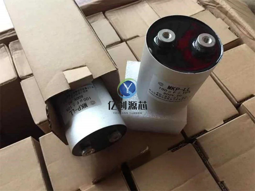 Kotak Asli Chuangge MKP-LL 100UF 800V DC Arus Tinggi Frekuensi Tinggi Tegangan Tinggi Filter Kapasitansi Tak Terbatas 65*85Mm