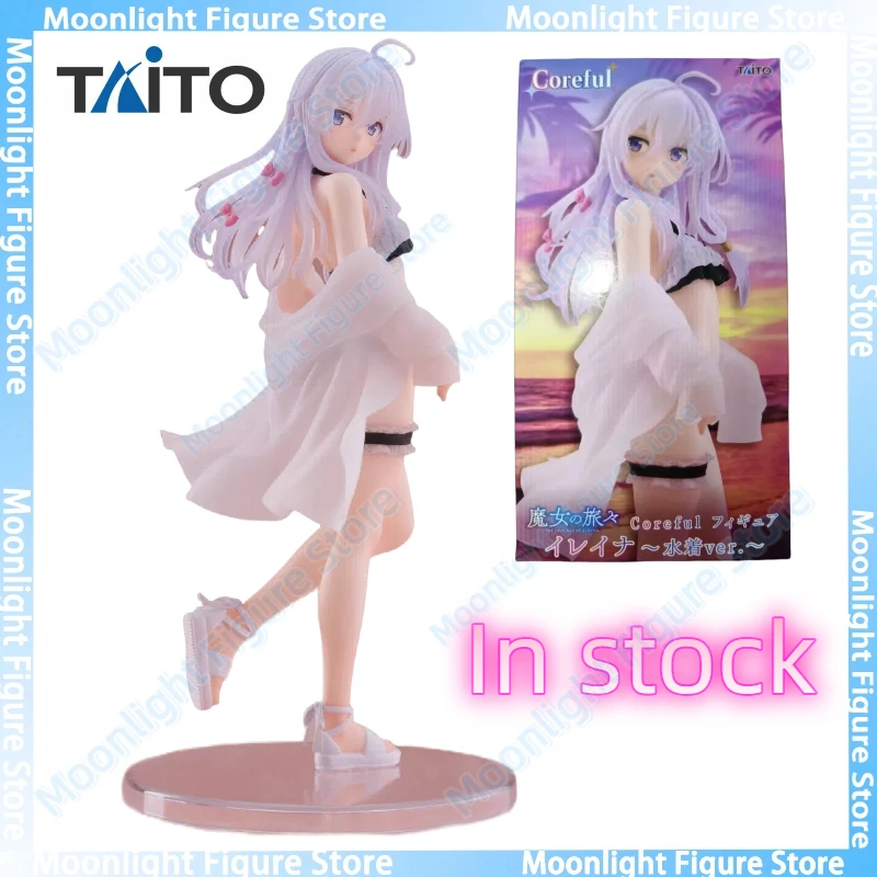 

In Stock Original TAITO Coreful Elaina Swimsuit Desktop Cute Dolls Anime Action Figure Toy Gift Model Collection