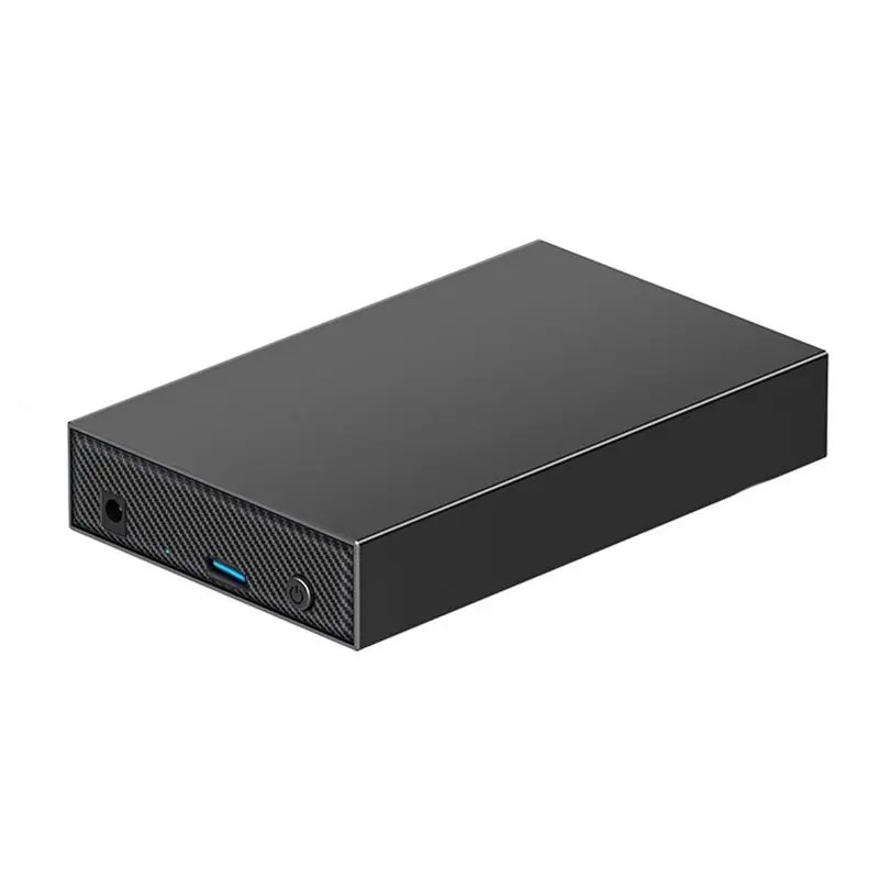 

A23F-3.5In HDD Case SATA To USB 3.0 Adapter External Hard Drive Enclosure For 2.5In 3.5In SSD Disk 450Mb/S 22TB HDD Case