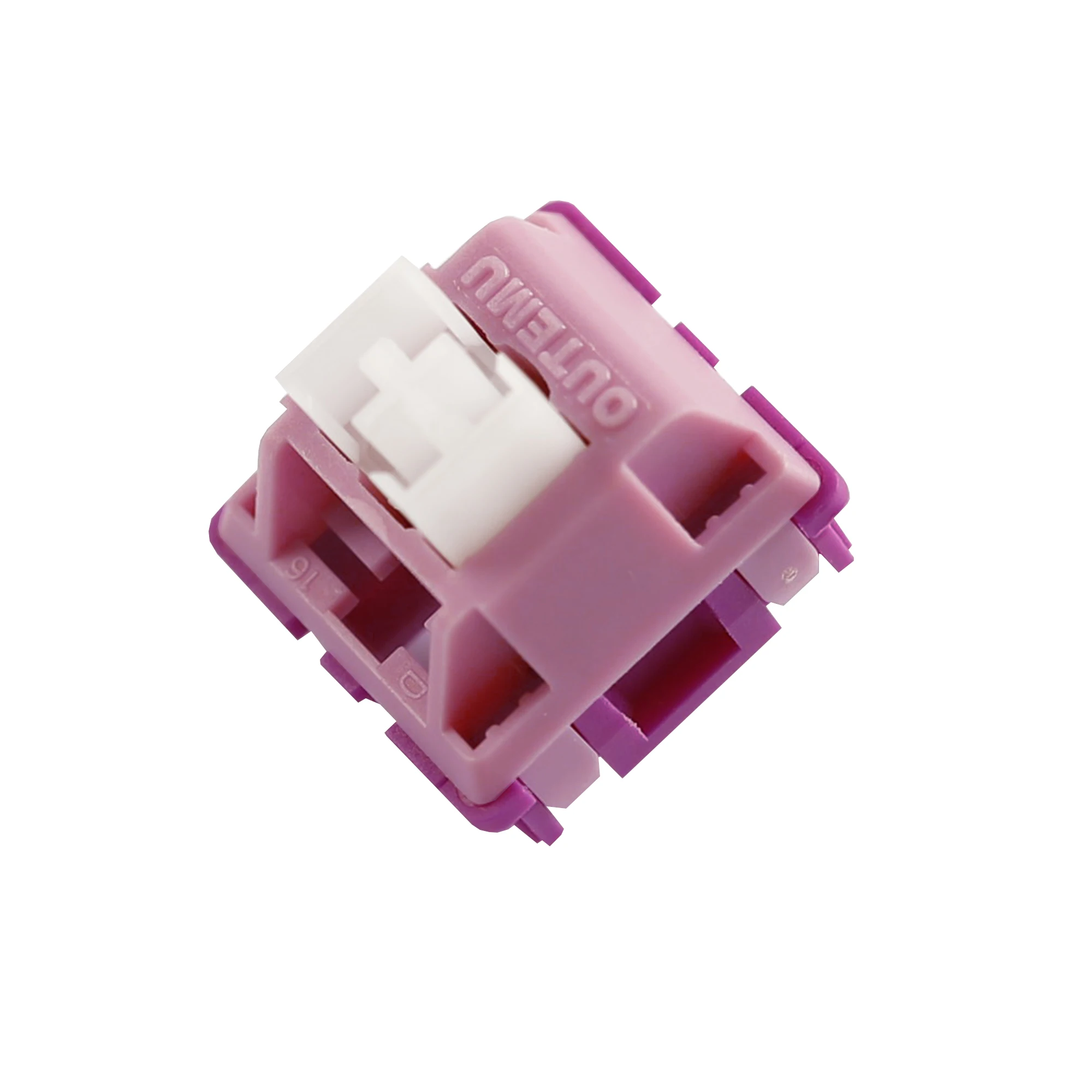 YMDK Outemu Four Seasons Hotswap Switch 3-Pin 55gf Pre-lubed Spring Breeze Lotus Tactile Switches for Mechanical Keyboards