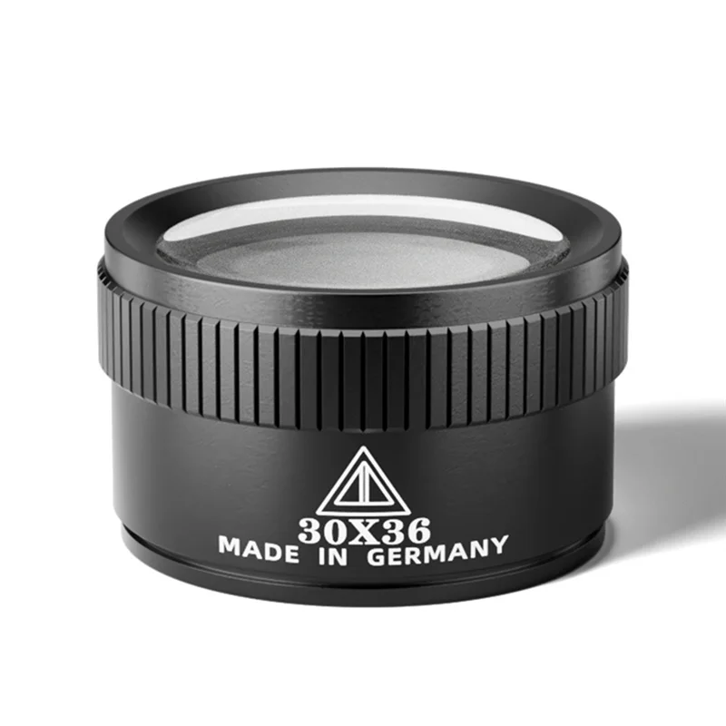 Loupe à Double lentille 30X 36Mm, nouveauté pour montre pour le travail de précision, Loupe, timbres-monnaie, Loupe de bijoux