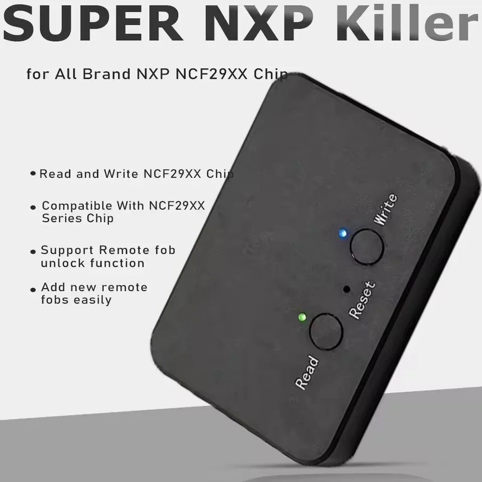 

Super NXP Killer Tool For BDC3 For All Brand NXP NCF29XX Chip Fob Keys Adding With Different Adapter - 4 Tokens Available