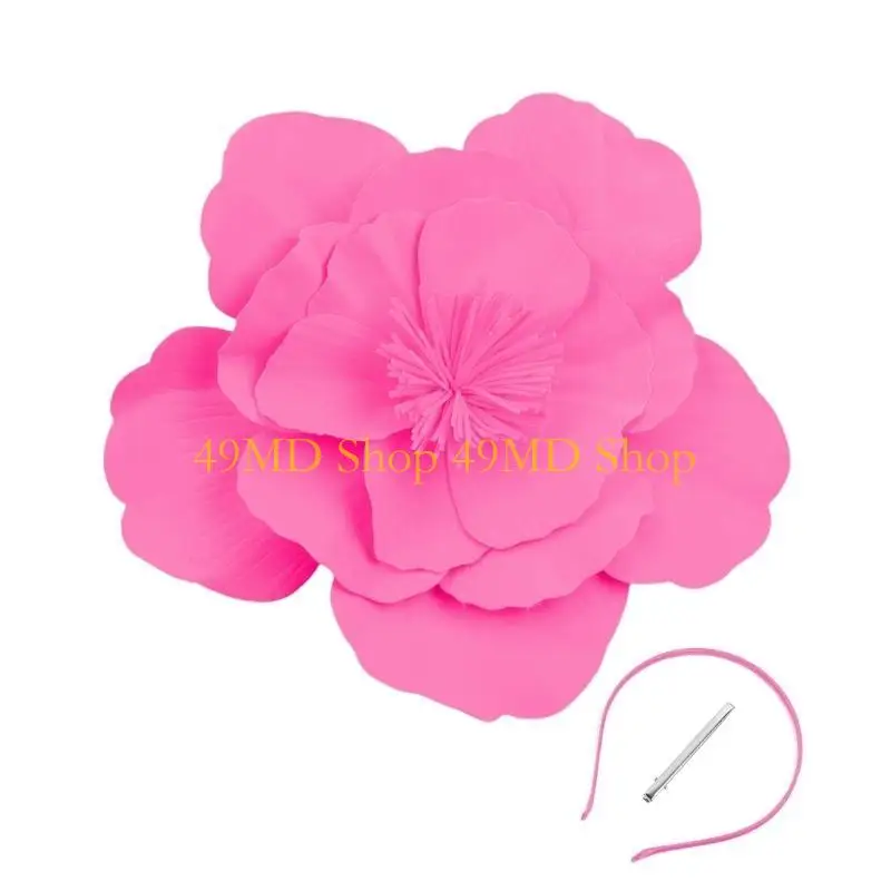 

49MD Lightweight Floral Headwear for Weddings Parties and Festival Decorations